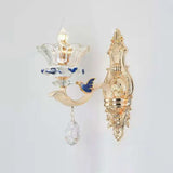 Vintage Beige Ruffle Floral Chandelier Light With Crystal Accent - Faceted Glass For Living Room 1 /