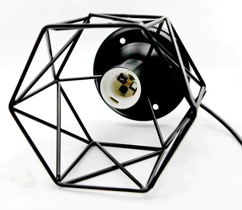 Plafonniers Vintage Birdcage Plafonnier Abat-Jour Éclairage Domestique