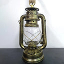 Vintage Industrial Hemp Rope Kerosene Horse Lamp Chandelier - Metal Restaurant Hanging Lighting