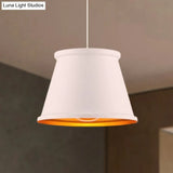 Vintage Style Pendant Light With Metal Shade | 1 Bulb Suspension Lighting For Dining Room In