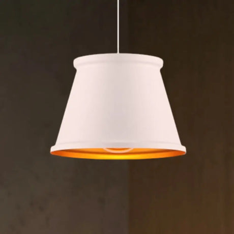Vintage Style Pendant Light With Metal Shade | 1 Bulb Suspension Lighting For Dining Room In