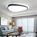 Waterdrop Acrylic Flush Ceiling Light - Minimalist Led 16’/19.5’/23.5’ Wide Warm/White White / 16’