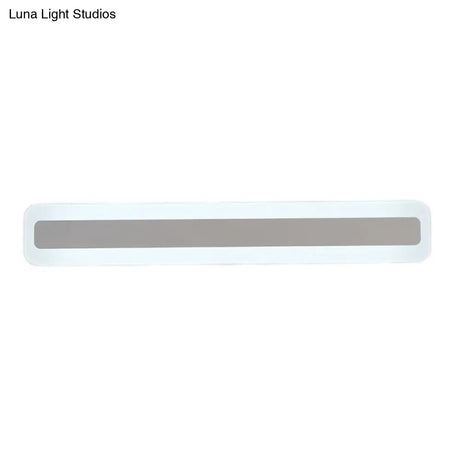 Waterproof Led Vanity Light - Modern Acrylic Design | High Brightness Sconce For Bathroom