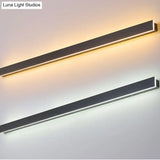 Waterproof Outdoor Wall Lamp Led Long Ip65 Aluminum Light Garden Villa Porch Sconce Luminaire