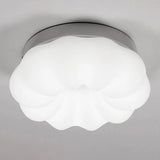 Whimsical Kids’ Room Illumination: Led Plastic Cloud Flush Mount Ceiling Light In White / 12’