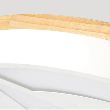 Wood Led Star Flush Mount Ceiling Light With Acrylic Shade For Boys Bedroom Modern Style