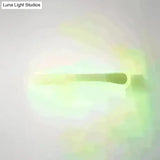 Wooden Led Vanity Light Fixtures With Modern Design And Acrylic Shade