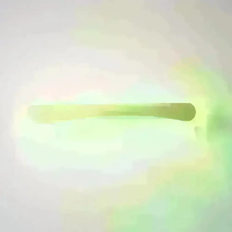 Wooden Led Vanity Light Fixtures With Modern Design And Acrylic Shade Wood / 31.5’’ Arc